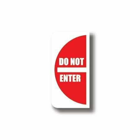 ERGOMAT 6in x 12in HALF SIGNS - Do Not Enter Right DSV-SIGN 72 #0617RIGHT -UEN